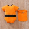 Triangle Jumpsuit 100% Cotton Baby Boys Outfit Infant Clothes Toddler Costume Romper Onesie 0-18 M Short Sleeve Cartoon Cosplay