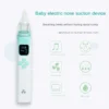 3-in-1 Electric Nasal Aspirator Baby Absorber Equipment Silent Utensils Obstruction Rhinitis Cleaner New Born Items Care Tools