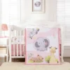 Baby Crib Bedding set Nursery Bedding Set, Baby Comforter Set for ToddleBoys and Girls 3Piece Comforter Fitted Sheet Crib Skirt