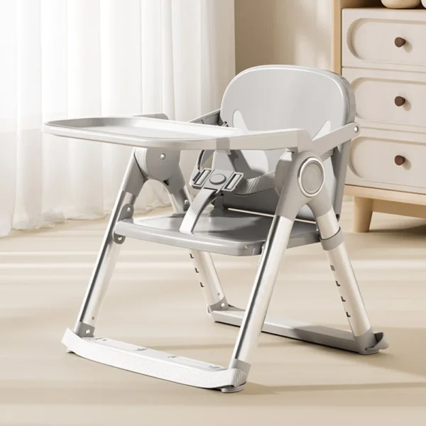 Baby Folding Booster Seat High Chair For Dining, Baby Toddler Portable Feeding Seat for Children 6 Months to 3 Years Approx