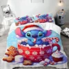 Lilo Stitch Duvet Cover Bedding Set Bedroom Special Anime Cartoon 3D Colorful Printing Full Size Children's Bedroom Decoration