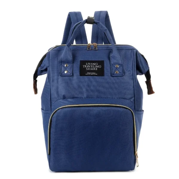 New Fashion Oxford Multi Functional Wear Resistant Insulation Large Capacity Zipper Mommy Bag Backpack for Travel