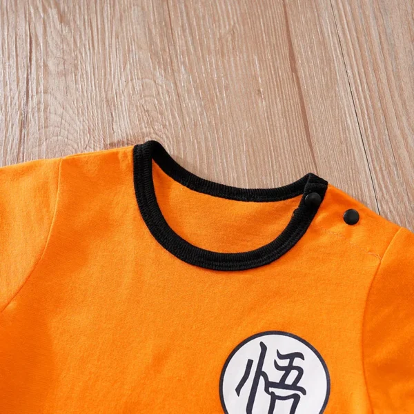 Triangle Jumpsuit 100% Cotton Baby Boys Outfit Infant Clothes Toddler Costume Romper Onesie 0-18 M Short Sleeve Cartoon Cosplay