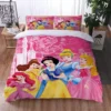 Princess Snow White Ariel Belle Aurora Cinderella Duvet Cover Set HD Cover for Kids Bedding Sets Bedclothes Bedroom Decor