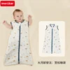Baby Sleeping Bag For Newborn Summer Thin Soft Cotton Boys Girls Wrap Sleepwear 0-3M Adjustable Breathable Baby Swaddle Blanket