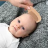 Newborn Baby Wool Baby Wooden Brush Comb Newborn Hair Brush Infant Head Massager Portable Baby Comb Hair Bath Brush Comb New