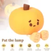 Night Light Cute Lamp Pumpkin Touch Sensor Lamp Christmas Night Lamp Silicone LED Rechargeable Lamp