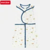 Baby Sleeping Bag For Newborn Summer Thin Soft Cotton Boys Girls Wrap Sleepwear 0-3M Adjustable Breathable Baby Swaddle Blanket