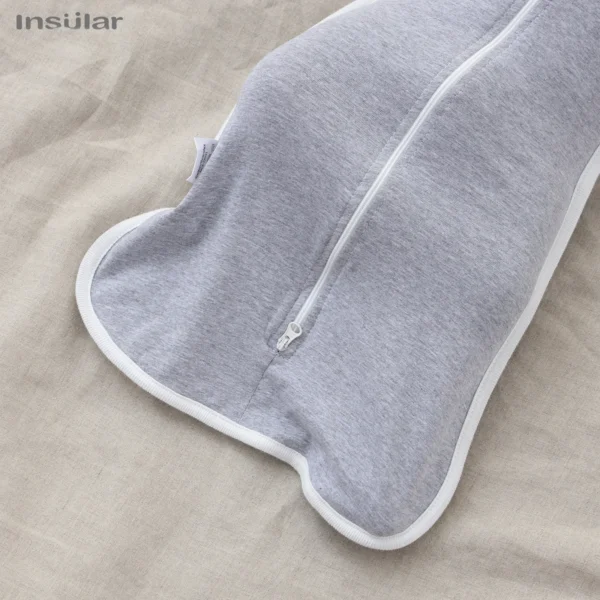 Newborn Baby Sleeping Bag Raised Hand Anti-shock Cotton Sleepsack Baby Swaddle Blanket Anti Startle JumpItems Blanket Baby Item