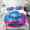 Lilo Stitch Duvet Cover Bedding Set Bedroom Special Anime Cartoon 3D Colorful Printing Full Size Children's Bedroom Decoration