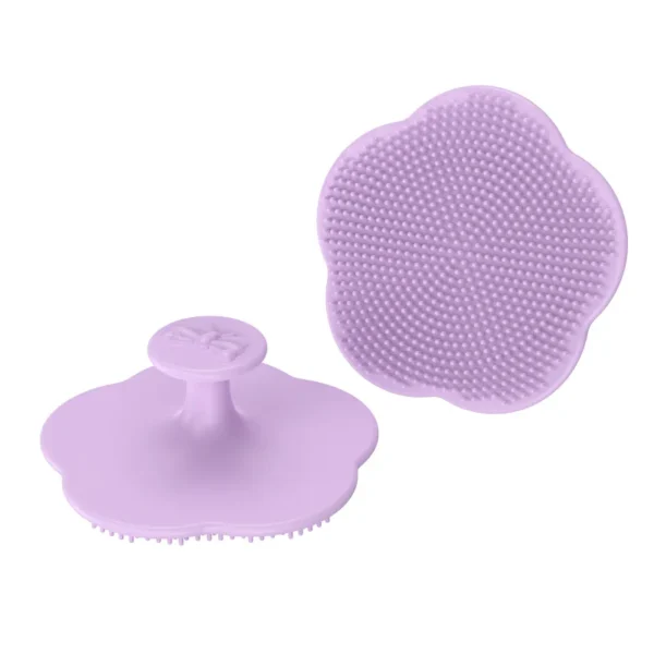 Silicone Shampoo Brush for Baby Infant Bathing Soft Silicone Boys Kids Shower Brush Head Hair Washing Massage Brushes Wipe Comb